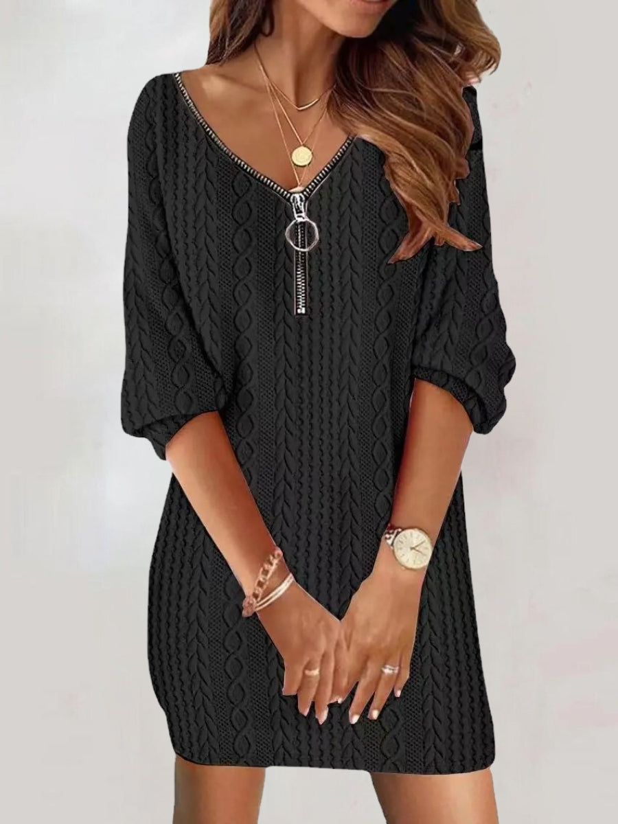 Pull robe longue femme